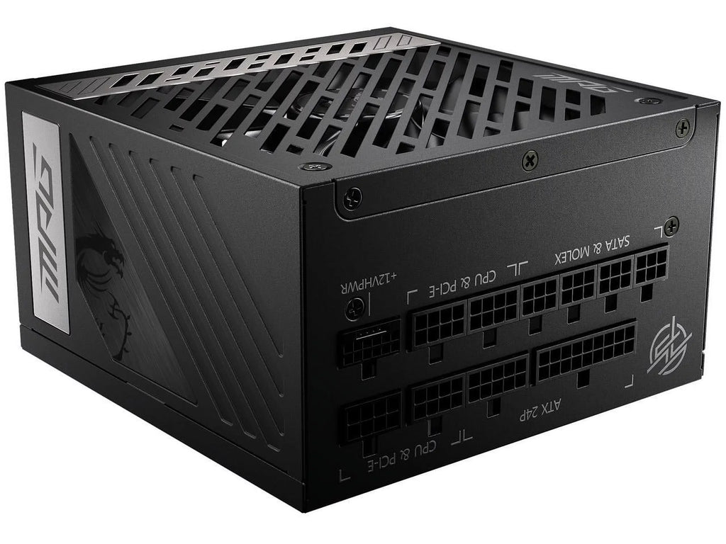 12VHPWR Compatible, A1000G MSI Gaming PSU, - Modular PCIE 4080 GOLD MPG Full 3.0 Supply ATX 5.0, 80 Cable, 1000W Power 4090