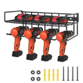 Compact Mounted Power Organizer, Power Drill Steel & Rack Wall Tools, Holder Storage Tool Tool Heavy Duty Power for Handheld