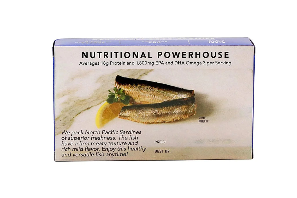 liquid Case Of In - Sardines Wild - Oz. 4.375 Planet 12