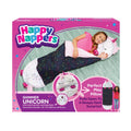 Nappers Plush Unicorn Toy Happy Sleeping Pillow and One, in Sack