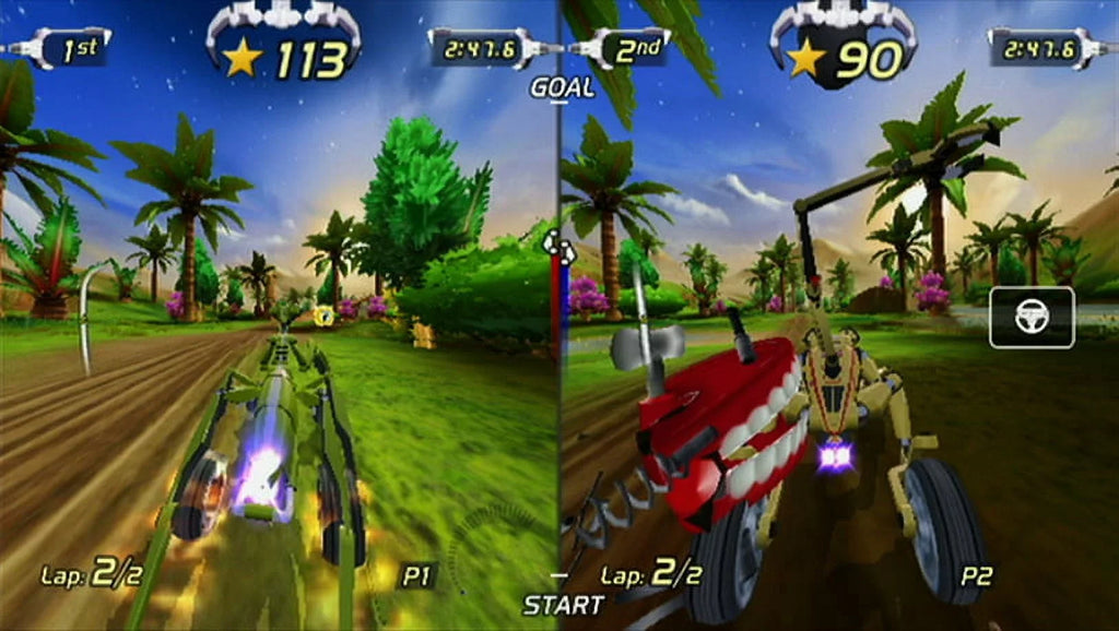 Racing Excitebots: Wii Nintendo - Trick