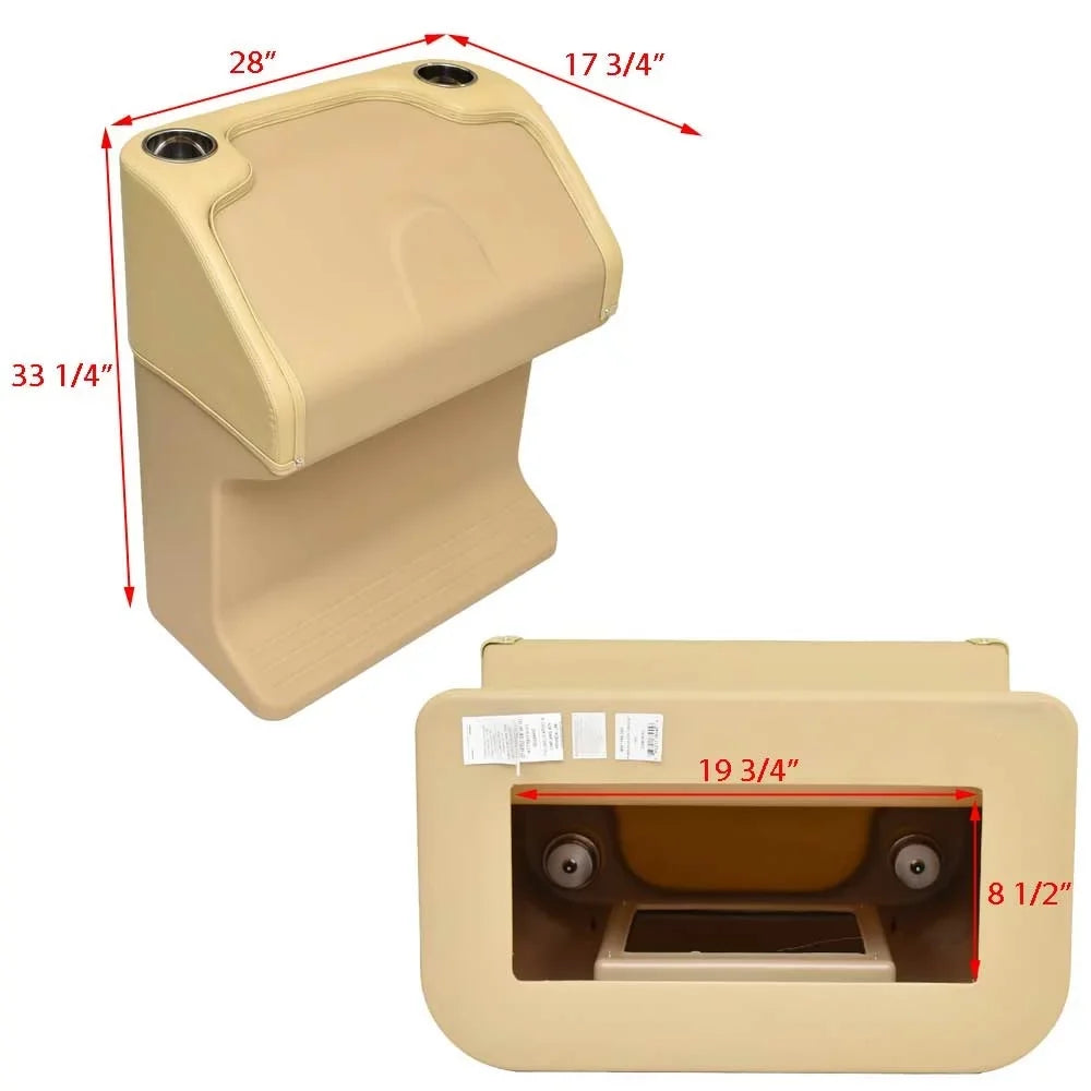 Premier Wise Pontoon Console Boat Steering Beige | BM1158-207