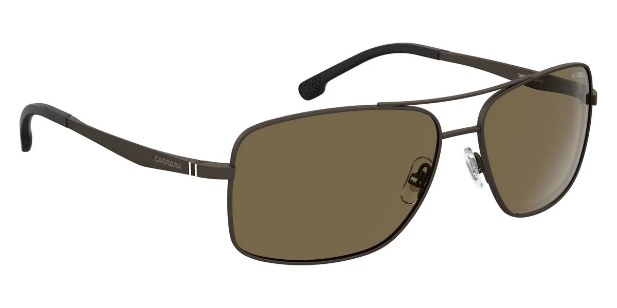 60 CARRERA Bronze 8040/S Sunglasses Carrera 009Q/SP Rectangular Men's Polarized