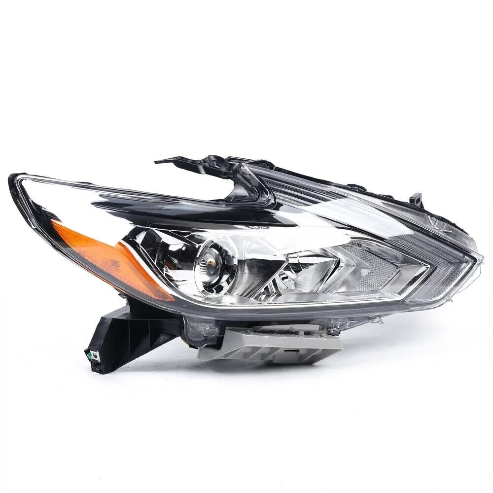 Right 2016 Chrome Headlights 2018 for + Left Housing 2017 Nissan Pair Altima