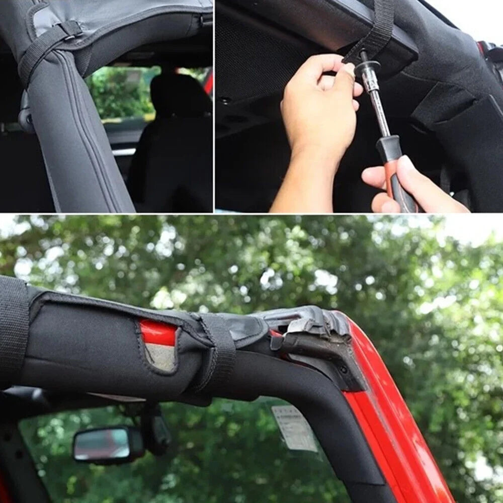 Shield to from Leather Wrangler Jeep Your Sunshade Stylish Sun JKU - the Top JK NEW 07-18 grade Guaranteed