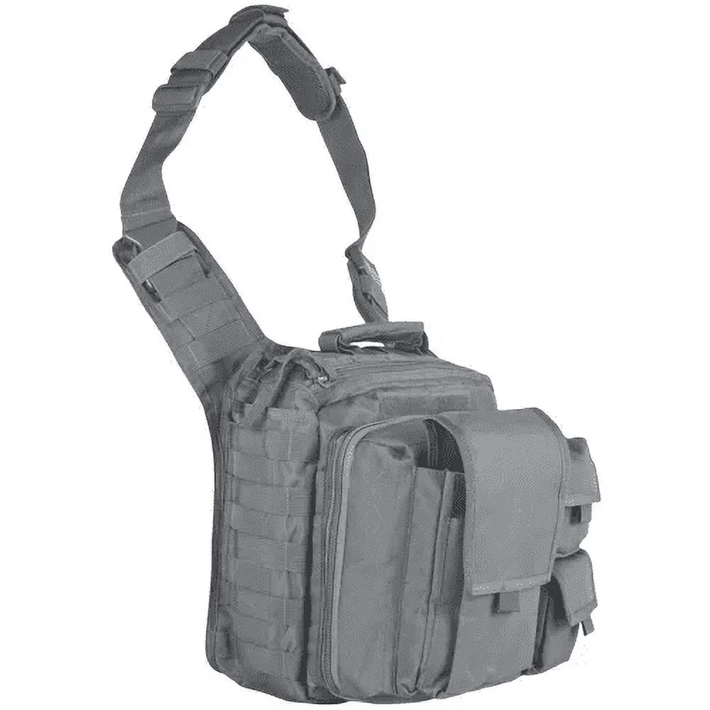 Grey 12" 10" Tactical Bag The Go x Over 10" Headrest - Grey To x