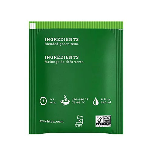 Premium Green Tea Box Tea, Bags of Stash 100 Tea