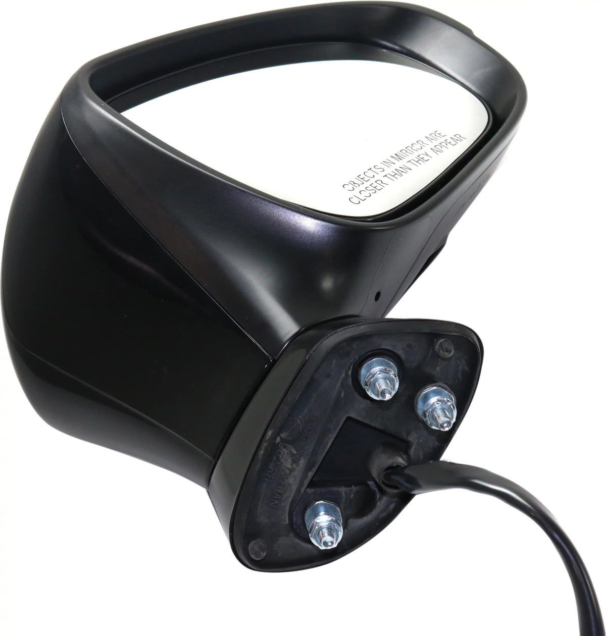 Compatible Mirror Kool-Vue CT200h Black Side Heated Lexus Light Passenger Textured In-housing Right With 2014-2017 Signal