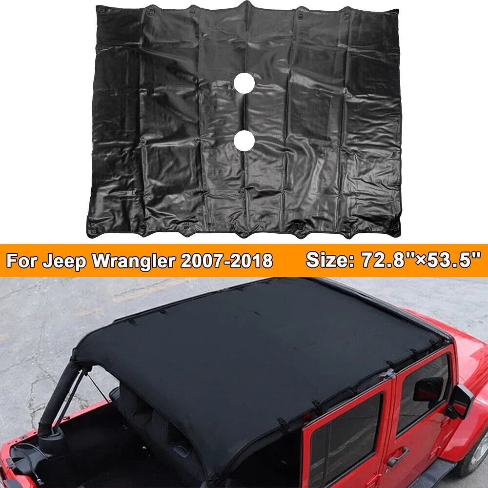 Shield to from Leather Wrangler Jeep Your Sunshade Stylish Sun JKU - the Top JK NEW 07-18 grade Guaranteed