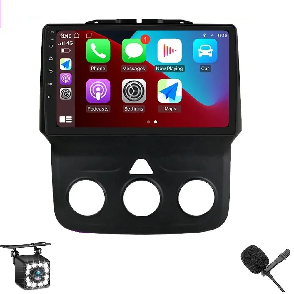 GPS For Ram 2013-2018 Dodge Radio Carplay Stereo IPS 1500 2500 Car 9inch Android 1280*720 2+32GB 3500 12.0