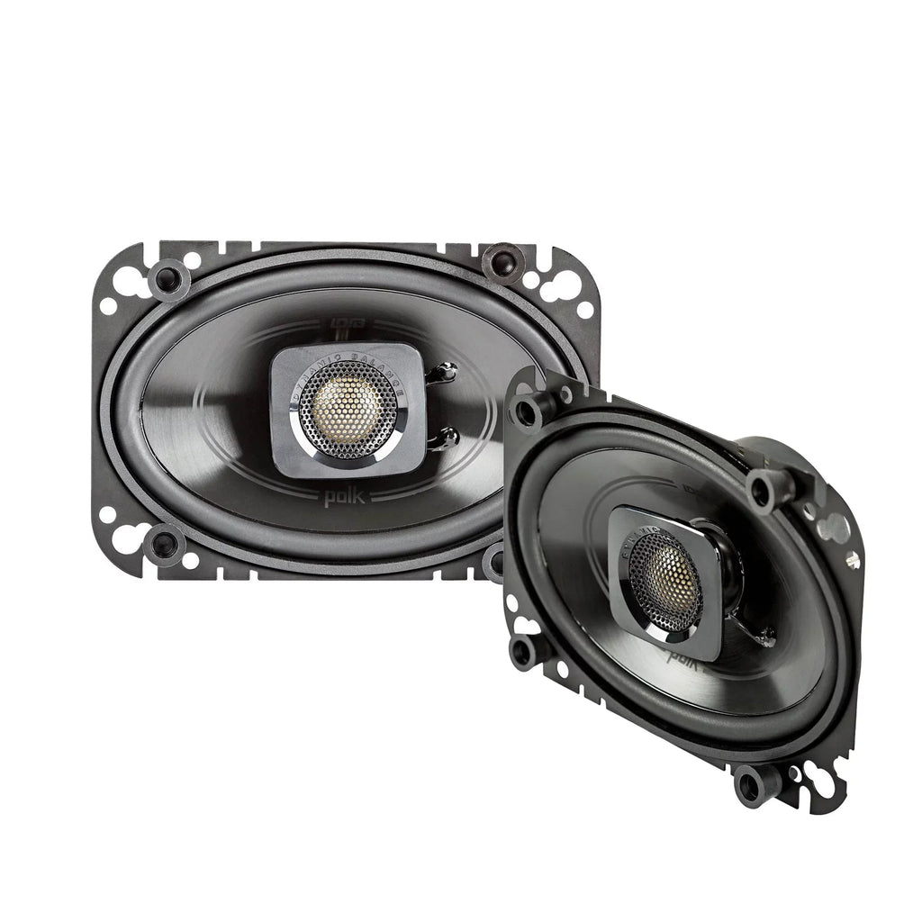 '- Pair - Speakers Coaxial Includes DB652 A and Pair A Of Bundle Polk 6.5" Audio Pair 2 4x6" Of DB462