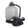 Filter Multi-Port Sand Pool 19" with 1.5HP System Filter 4500GPH Aboveground Set Pump XtremepowerUS inch