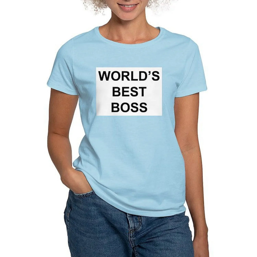 Women's Boss World's T Shirt T-Shirt Classic - - Light Women's Best CafePress