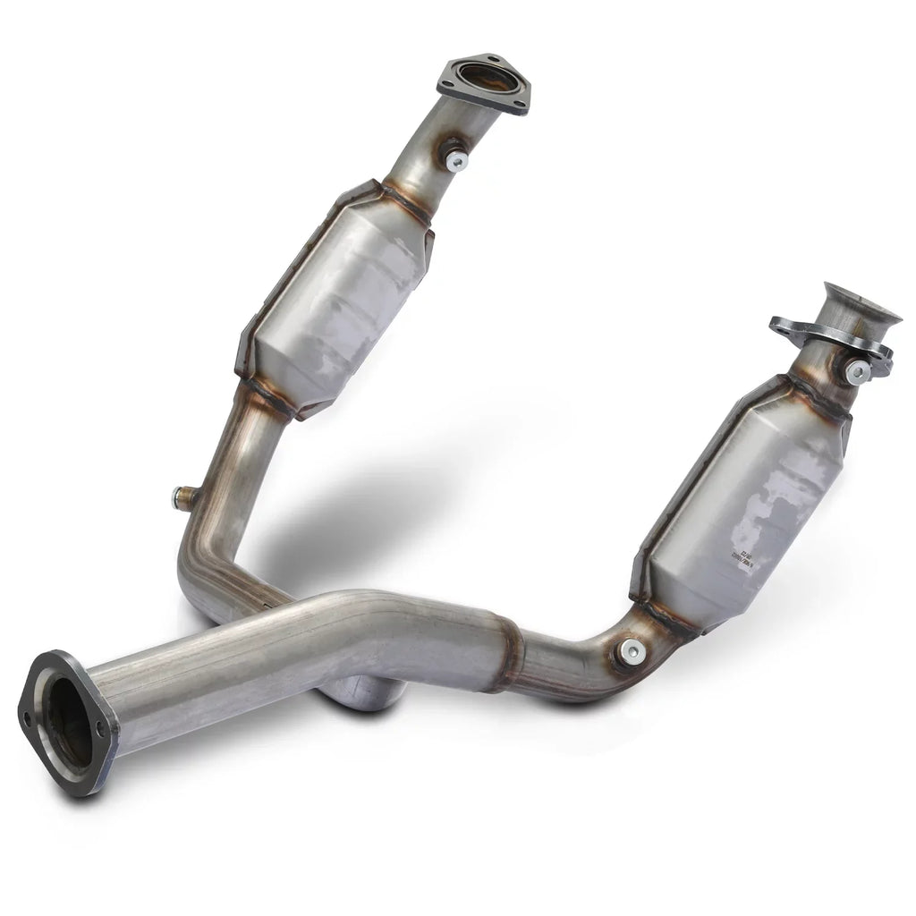Chevy Y-Pipe Sierra For 2007-2009 Exhaust Tahoe M-AUTO Silverado/Suburban/Yukon XL Avalanche Catalytic Converter