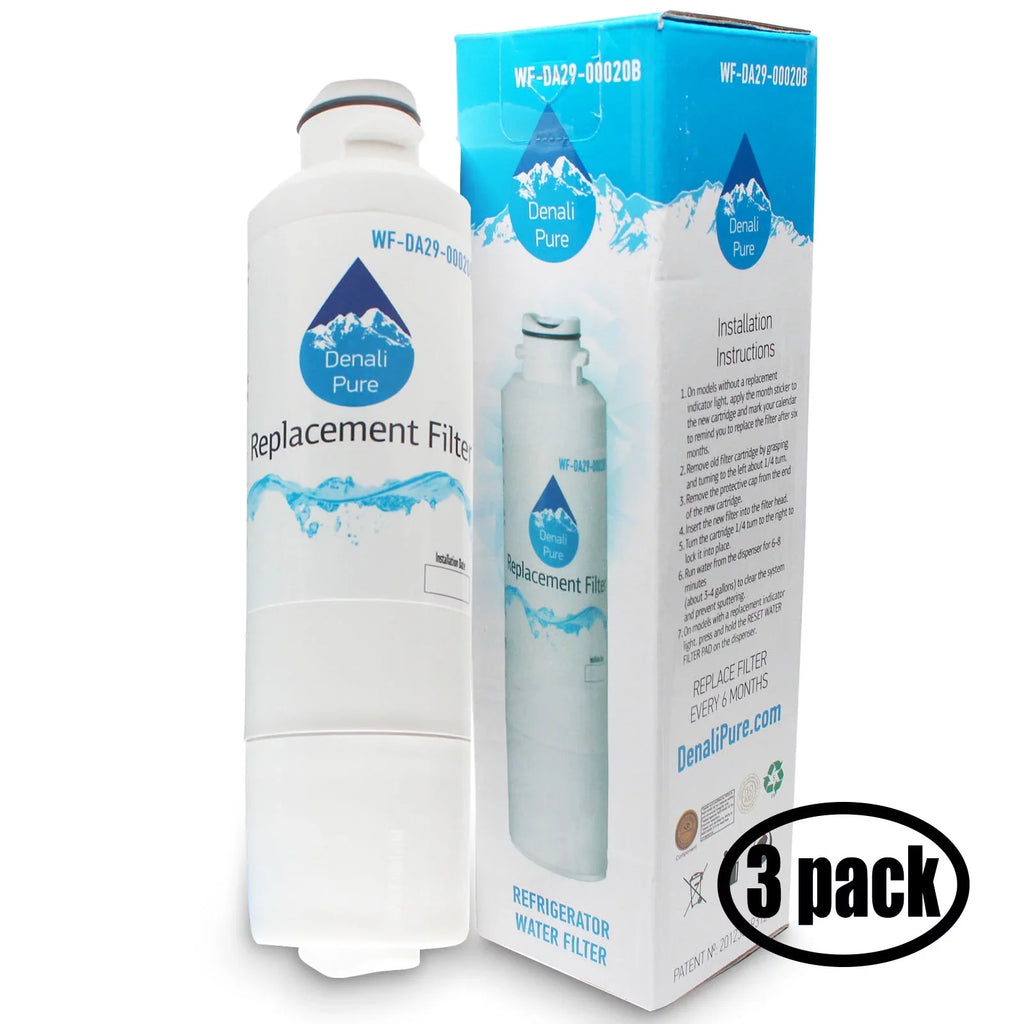 Filter liquid Replacement Filter liquid - Cartridge DA97-08006A-B 3-Pack DA97-08006A-B Refrigerator Compatible with for Fridge