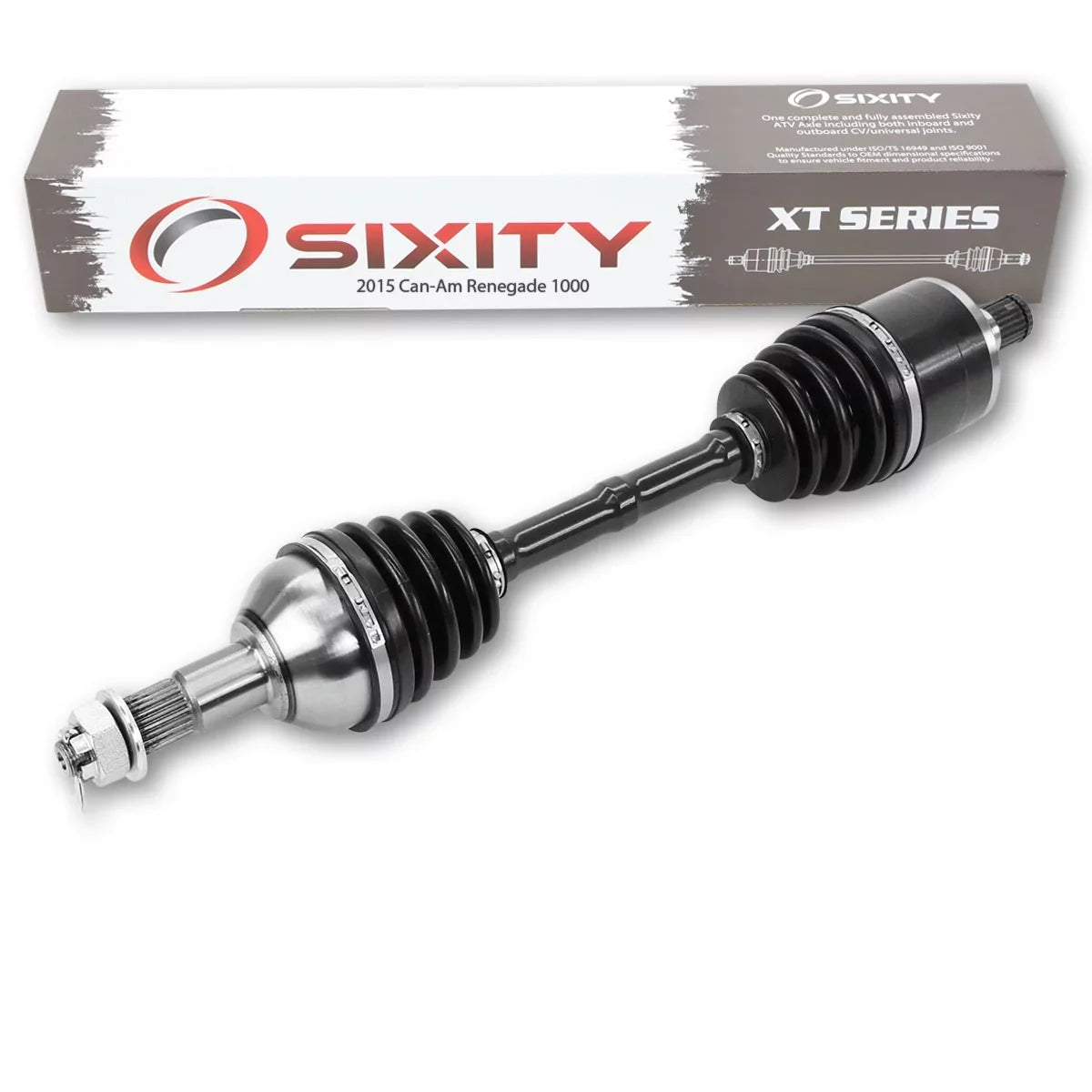 Can-Am Rear Sixity compatible with 2015 - Renegade 1000 XT Left 4X4 Axle EFI