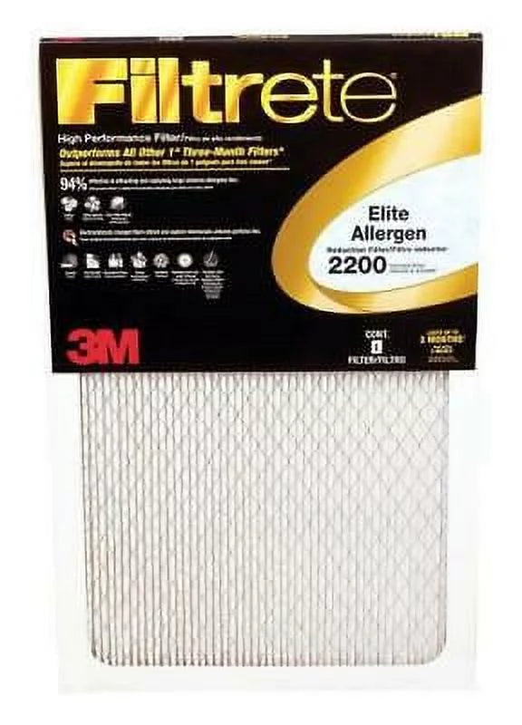 4) x in. Filtrete in. 1 20 3M in. Filter (Pack Air x 25 W D of Pleated H