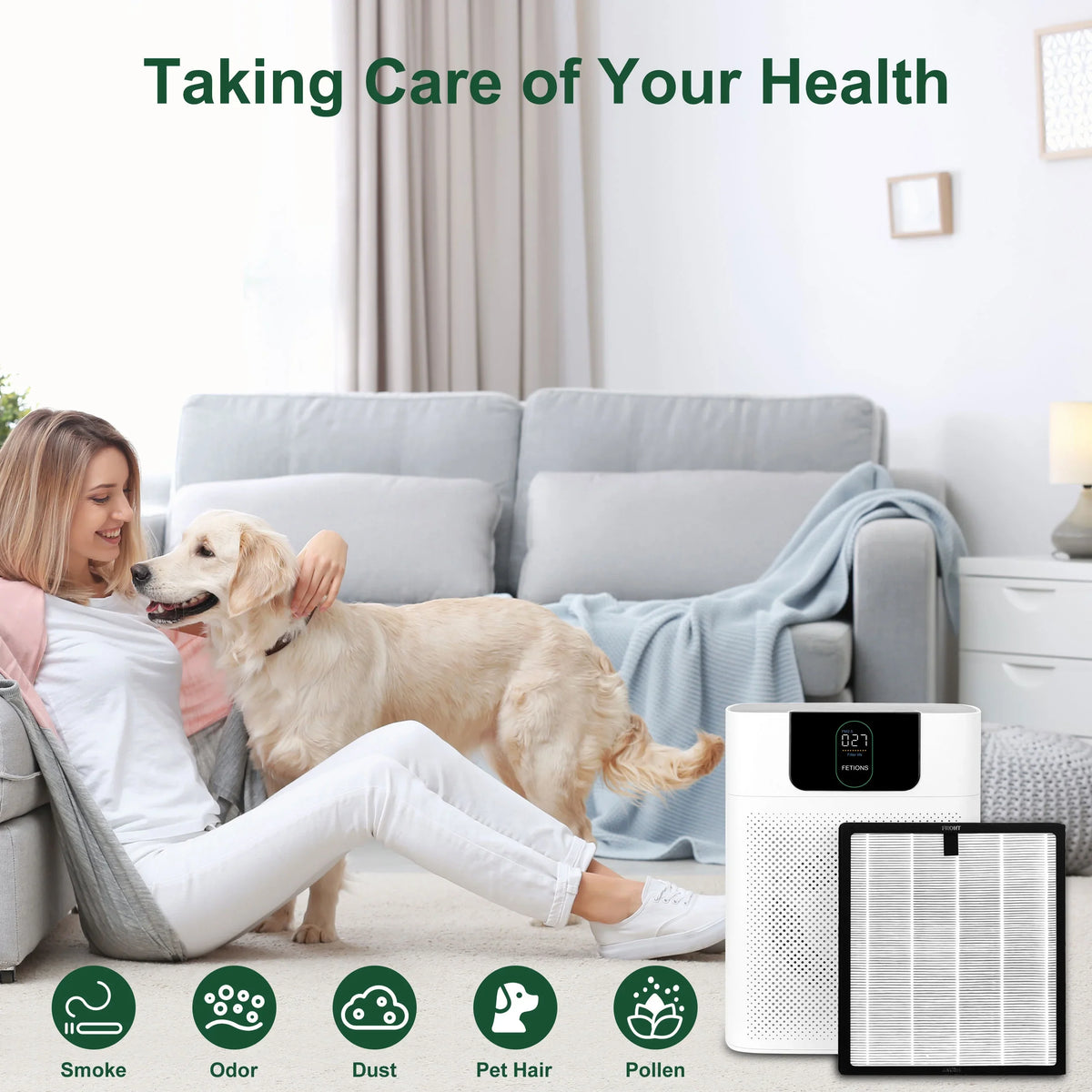 PARTS Purifier, for H13 Air 4 AMI Replacement Ture Packs Filter HY4866 HEPA Air Filter Purifier of