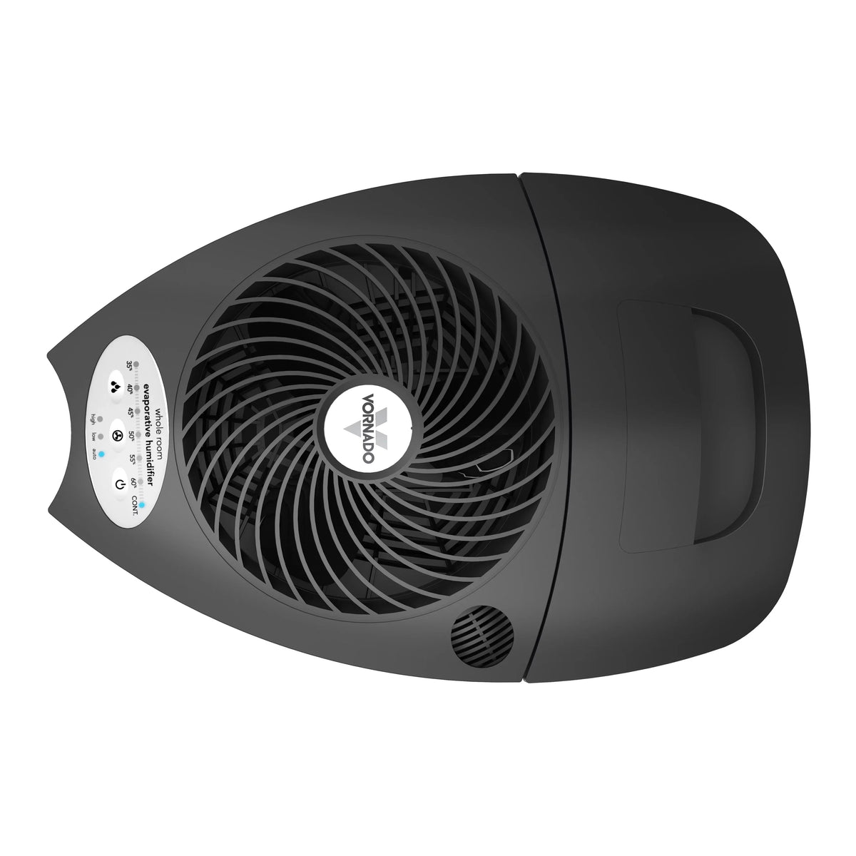 Black Coverage, 700 Vornado Room Humidifier, ft Evap3 Whole Evaporative sq