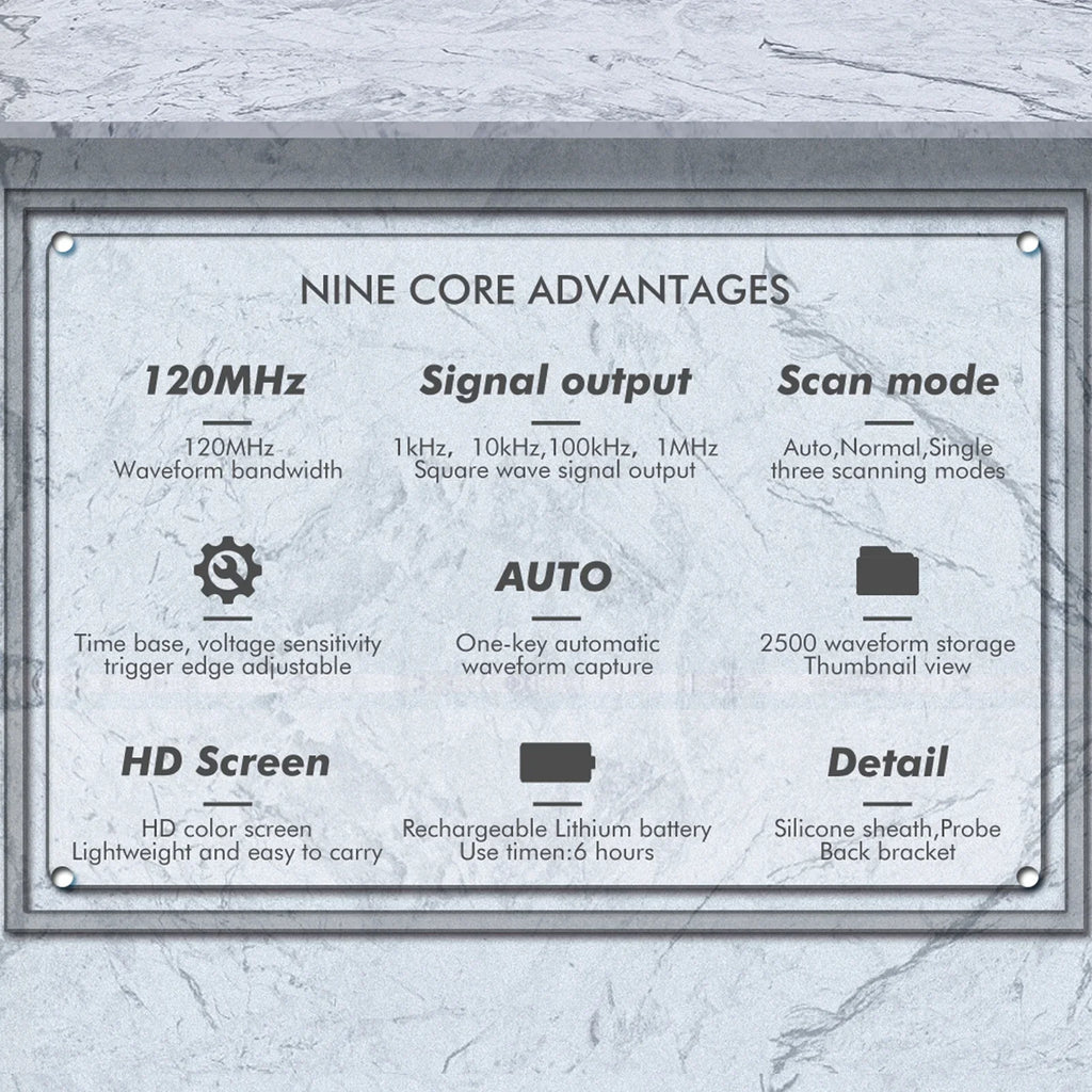 Definition Resolution 2.4 Professional Color Screen Tft Tft Professional Tft Inch KKmoon 4 Pouces 120mhz 500msa/s Ds0120m Color Tool 320x240 320x240 320x240 Screen 4 2 120mhz Oscilloscope,Ds0120m