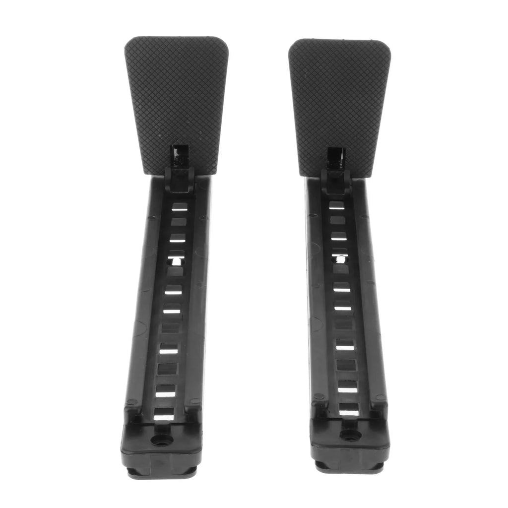 Inches Accessories Pedals Foot Replacement Kayak Kayak Pegs Black 15 Finish
