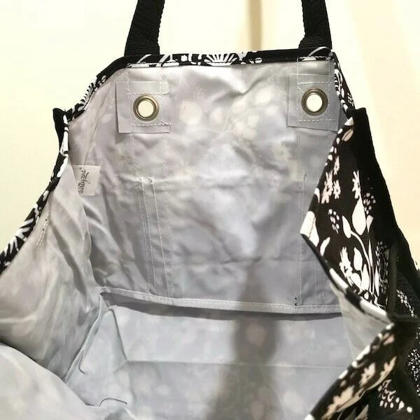 Mummy In Gift Utility Brushstrokes New Organizing 31 Lunch Shoulder Bag Tote Black Picnic