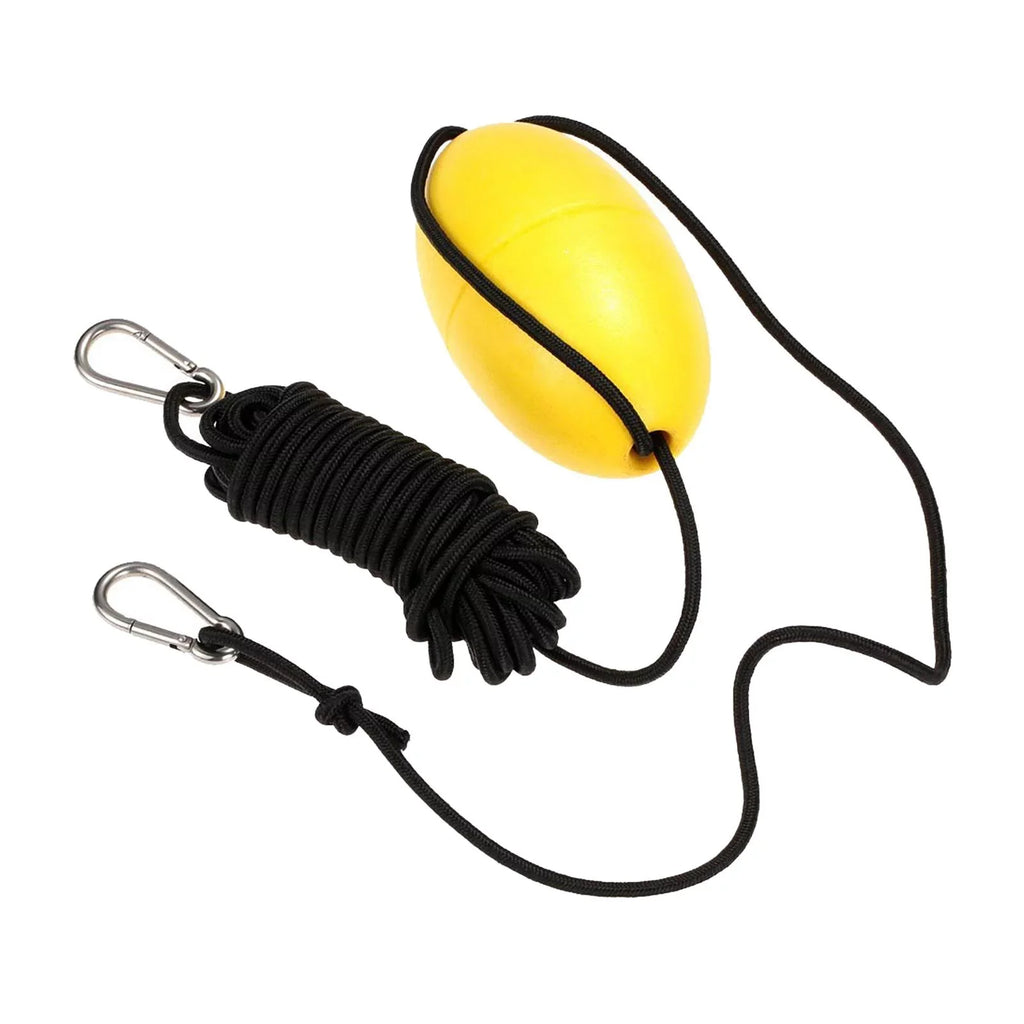 9.1M BAOSITY W/ Anchor 4xDrift for Length Rope Inflatable Anchor Rope Buoy Yellow Boat