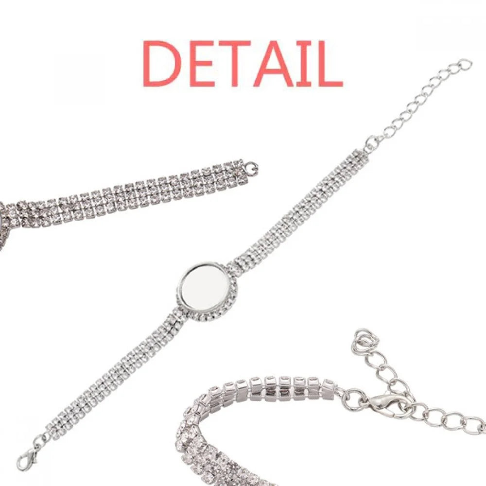 Transport Art Jewelry Fashion Tennis Name Chain Anklet Bracelet Diamond Deco Truck