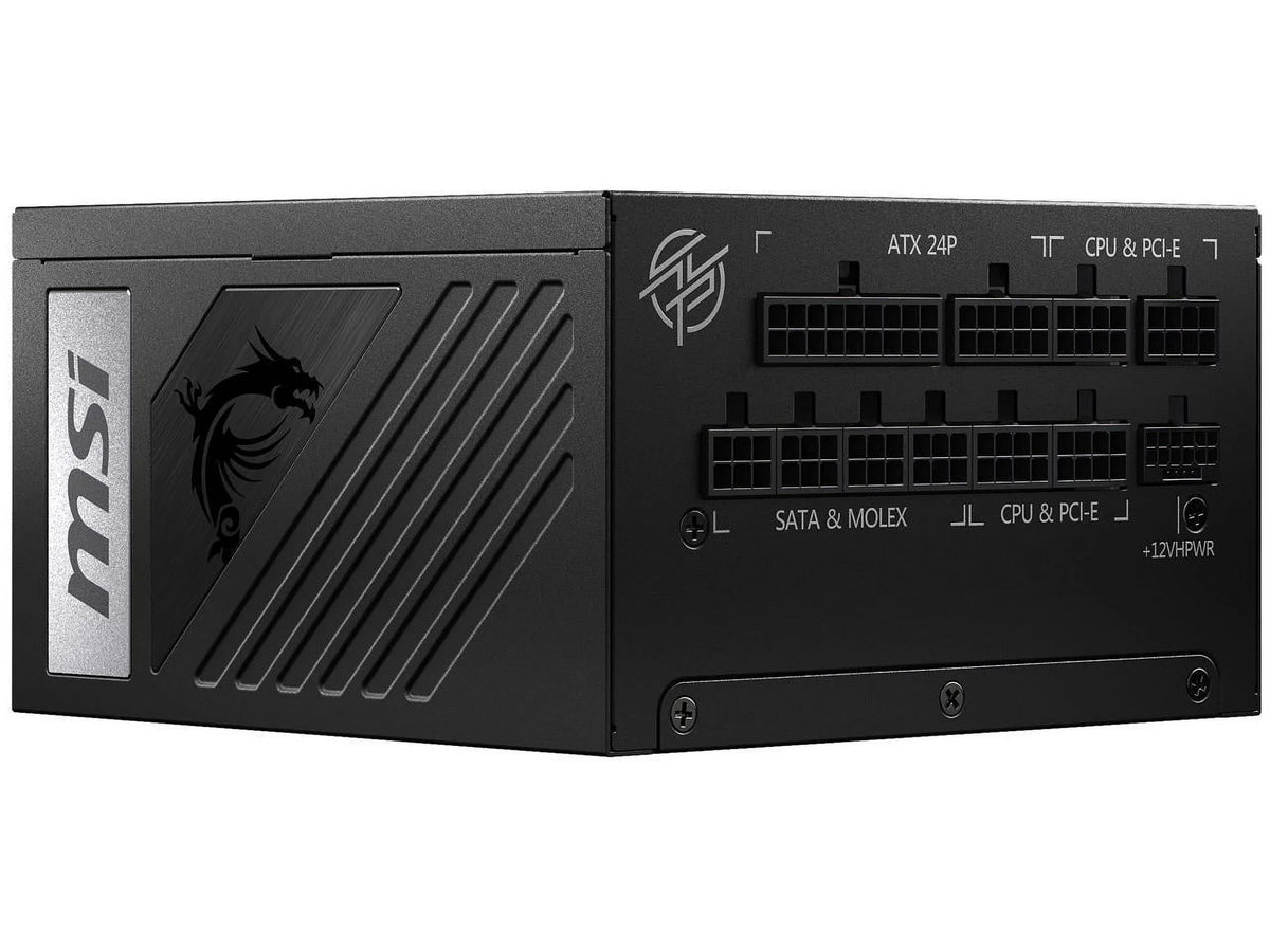 12VHPWR Compatible, A1000G MSI Gaming PSU, - Modular PCIE 4080 GOLD MPG Full 3.0 Supply ATX 5.0, 80 Cable, 1000W Power 4090