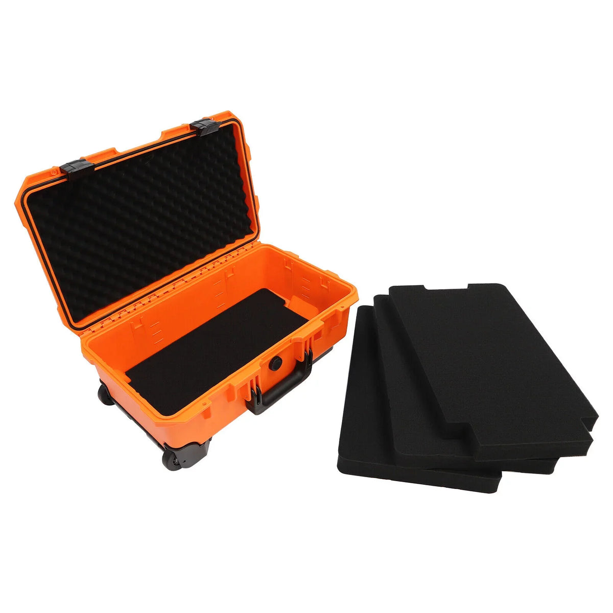Camera Protective W/Customizable 22-Inch Waterproof Camera Box IP67 Case Multi-Purpose Case Foam