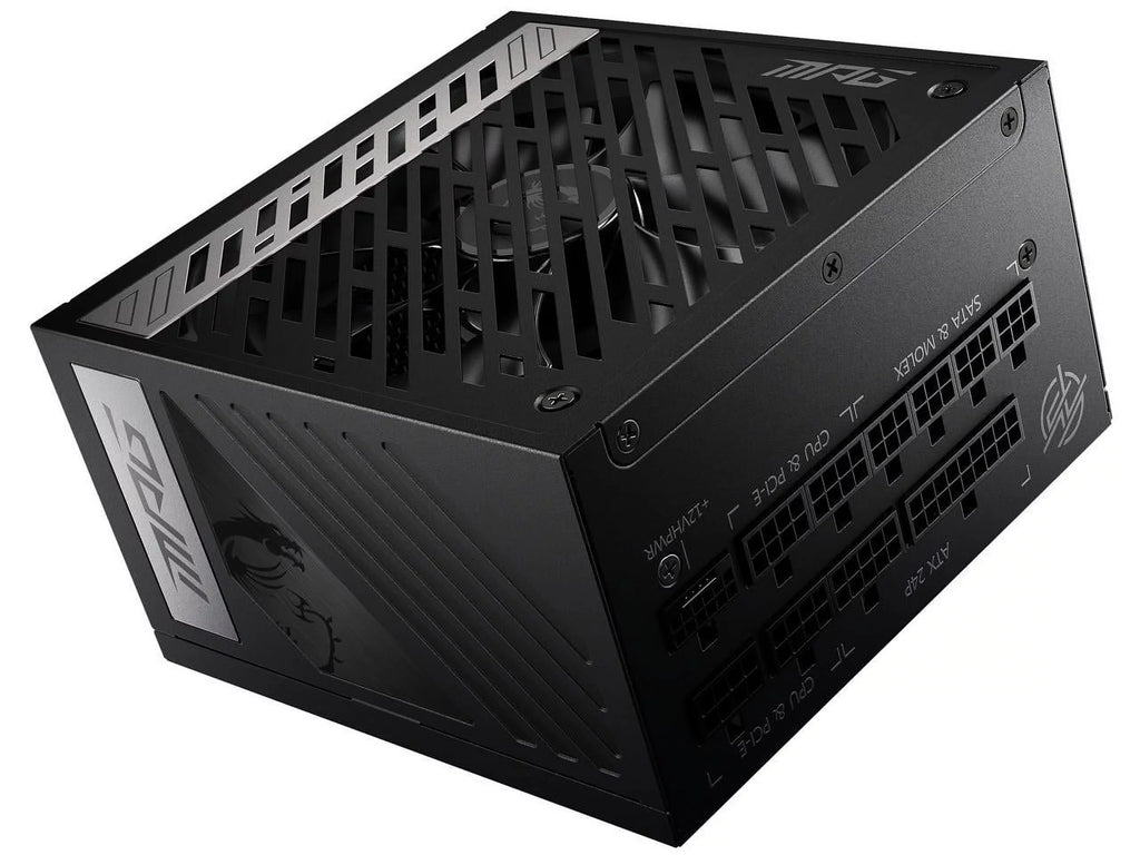 12VHPWR Compatible, A1000G MSI Gaming PSU, - Modular PCIE 4080 GOLD MPG Full 3.0 Supply ATX 5.0, 80 Cable, 1000W Power 4090