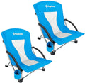 Concert pack 2 Chair Chair, Back Camping Camping ingCamp High of Folding Beach