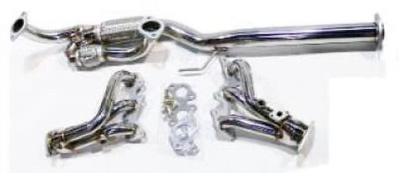 Header V6 Stainless 3.0L ES300 to 01 CA MZ-FE 93 For Fitment OBX-RS Lexus Spec By