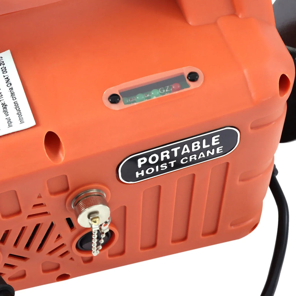 Lift Remote Control Winch Wireless LBS 3-in-1 Crane 1100 110V Portable ZhdnBhnos Hoist Kit Electric