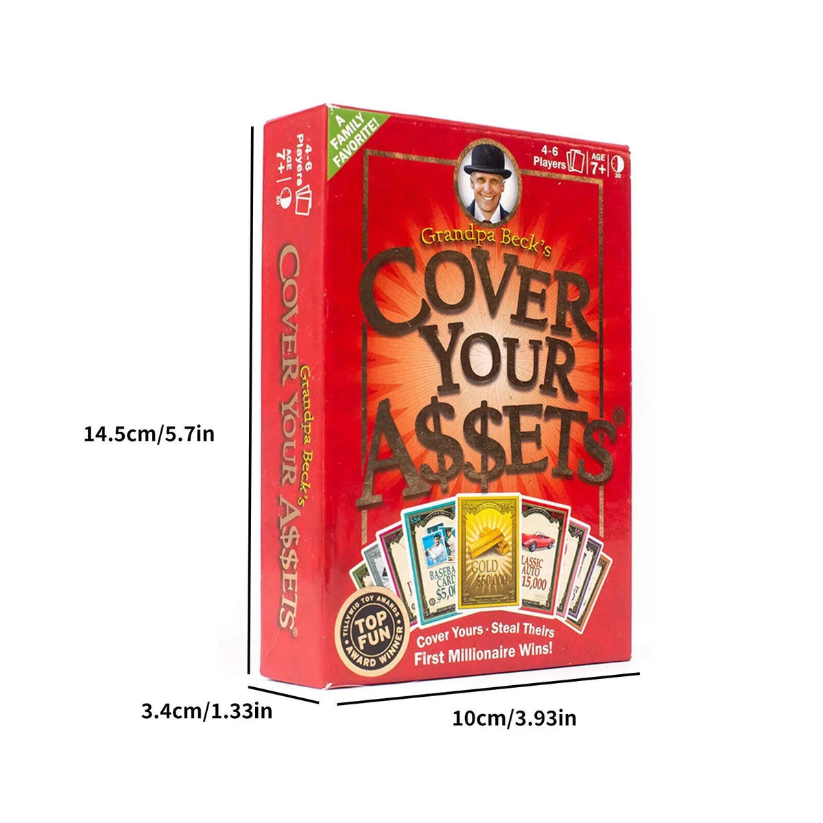 Cover Set Card Family-Friendly Collecting Assets Toy Your Grandpa Becks Fun Game