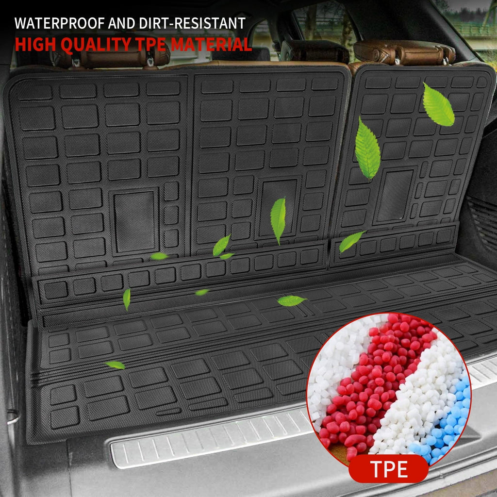 Cover Cargo Seat Yukon Back Protector Trunk Fit 2021-2023 Liner Chevy Mat Accessories Tahoe Chevrolet Tahoe Rear GMC