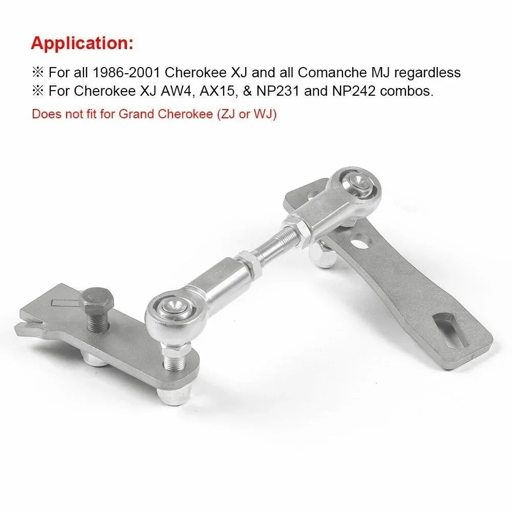 US Kit MJ Stock Case Jeep Linkage 1986-2001 XJ Transfer Cherokee for Fits