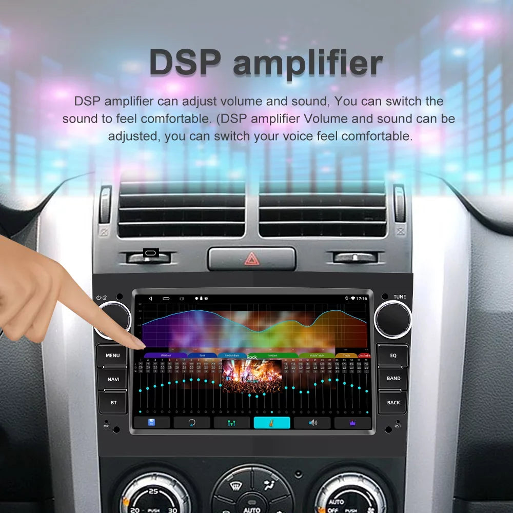 for with GPS Core Backup Quad Bluetooth Stereo Honda Free Android Navigation Camera 10 Double 2+16GB JMANCE with 2007-2011 CR-V Din Car
