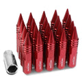 Alloy LN-ZTL-9030-15-RD M12 1.5 Drive DNA Aluminum Nuts Wheel Deep x Lug 20-Piece Extension Motoring + (Red)