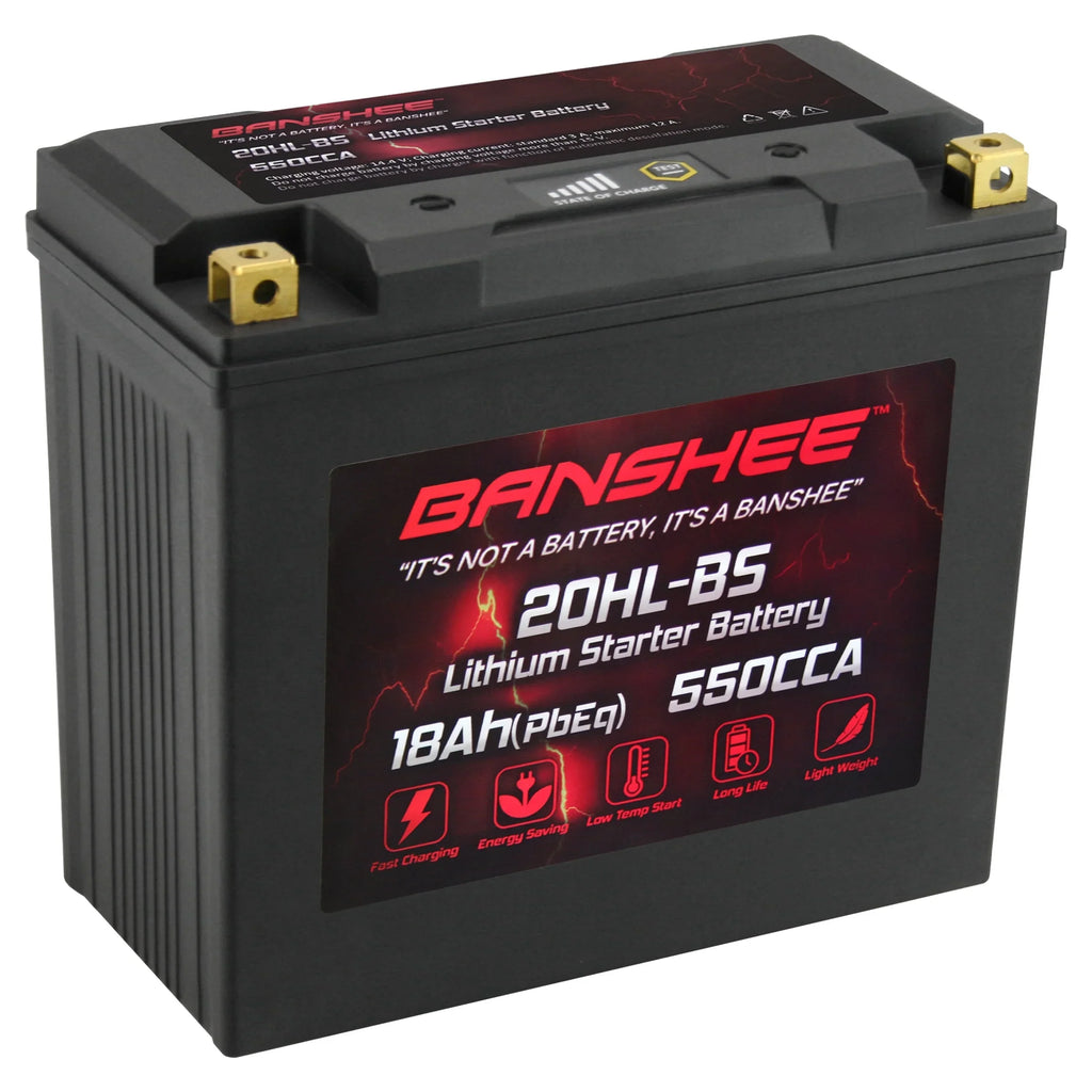 with 3D 2005 LiFePO4 Battery Motorsports RFI Sea-Doo Banshee to 2005 Compatible YTX20L-BS