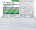 Filterbuy 14x30x1 Pleated (12-Pack) HVAC MERV Furnace Air Filters 8 AC