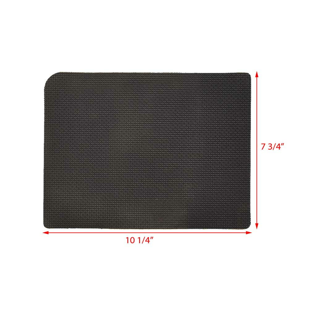 Non-Skid Rubber Inch 7 1/4 10 Mat TM178157 Boat x Tracker Black 3/4 |