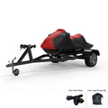 And climate Storage / - - Straps Trailer Bag Trailerable 1991-1996 Protects All Rays, Cover UV Sun, XP Jet - from Weatherproof And More! - DOO Rain, For SEA Ski RED Includes Black Color