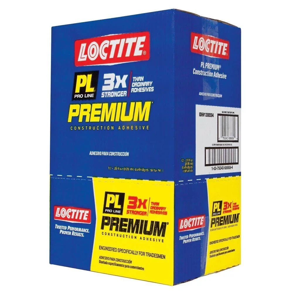 Adhesive Premium oz. Construction Loctite fl. PL 28 12-Pack Polyurethane