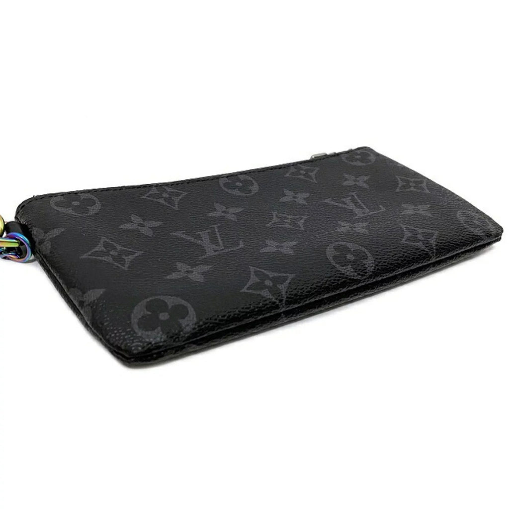 Fragment UB1137 iPhone Pouch Rainbow Fujiwara Hiroshi Collaboration M64433 Flash (Good) Eclipse Black Monogram Gray Pre-Owned