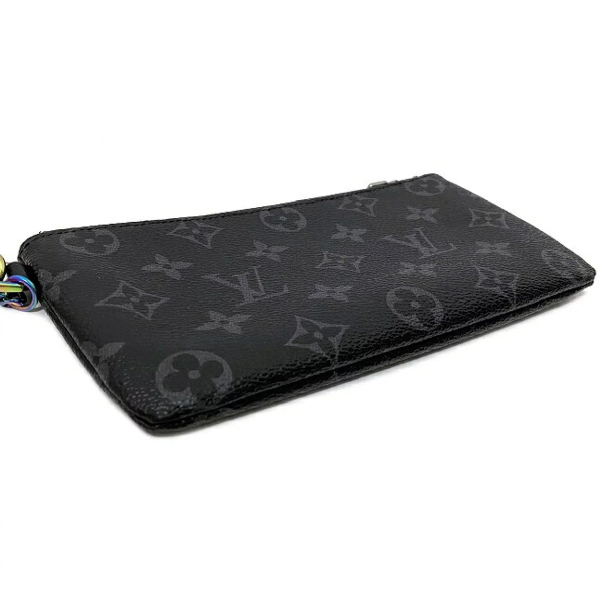 Fragment UB1137 iPhone Pouch Rainbow Fujiwara Hiroshi Collaboration M64433 Flash (Good) Eclipse Black Monogram Gray Pre-Owned