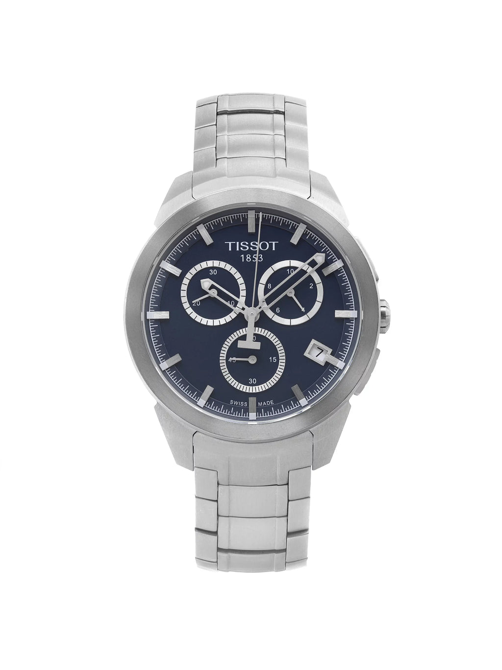Blue Titanium Watch T069.417.44.041.00 Dial Quartz Tissot T-Sport Mens 43mm