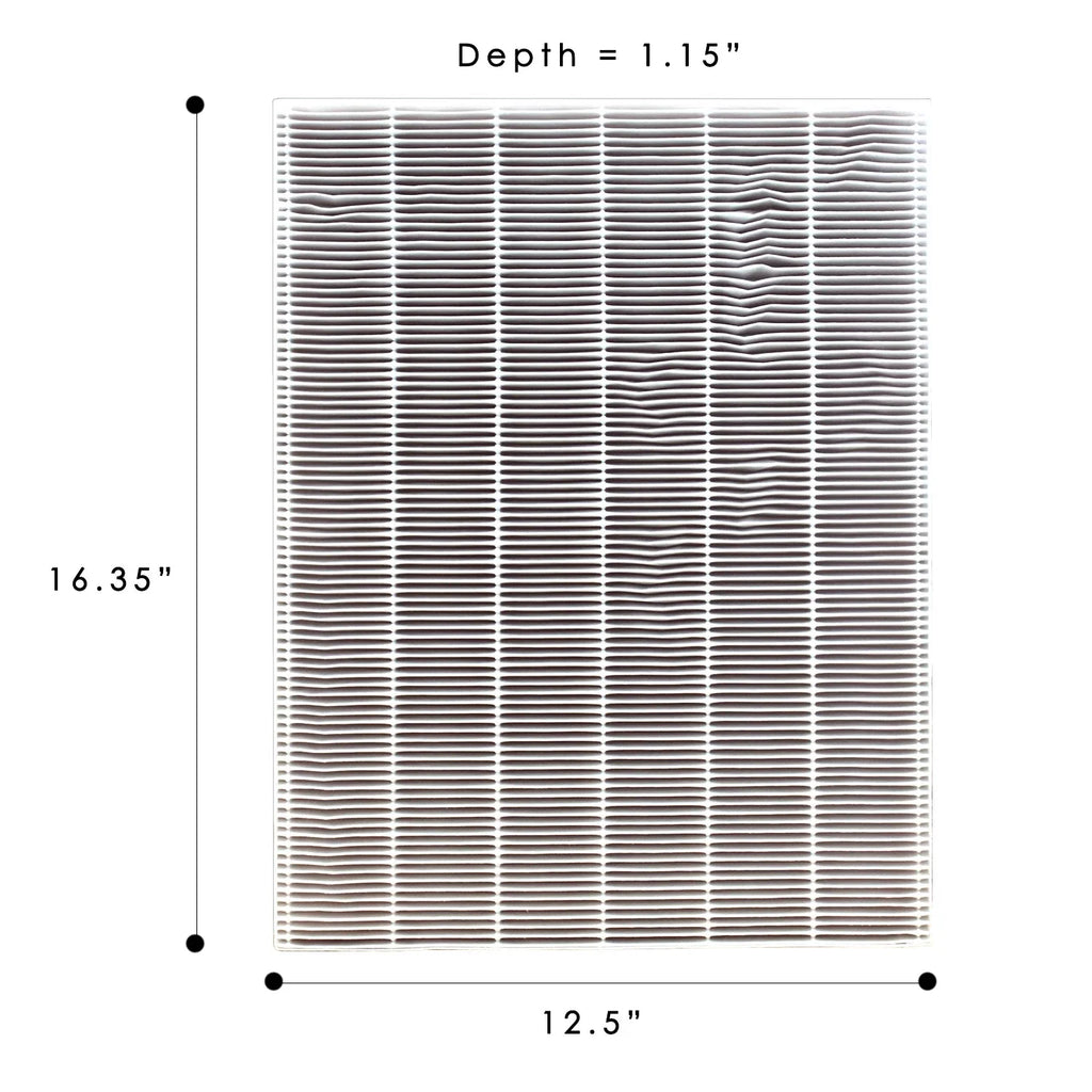 for and Winix Filter Replacement 5300-2, Filter for HEPA A 5500 5300 Set) (2 6300-2,P300, C535, 115115