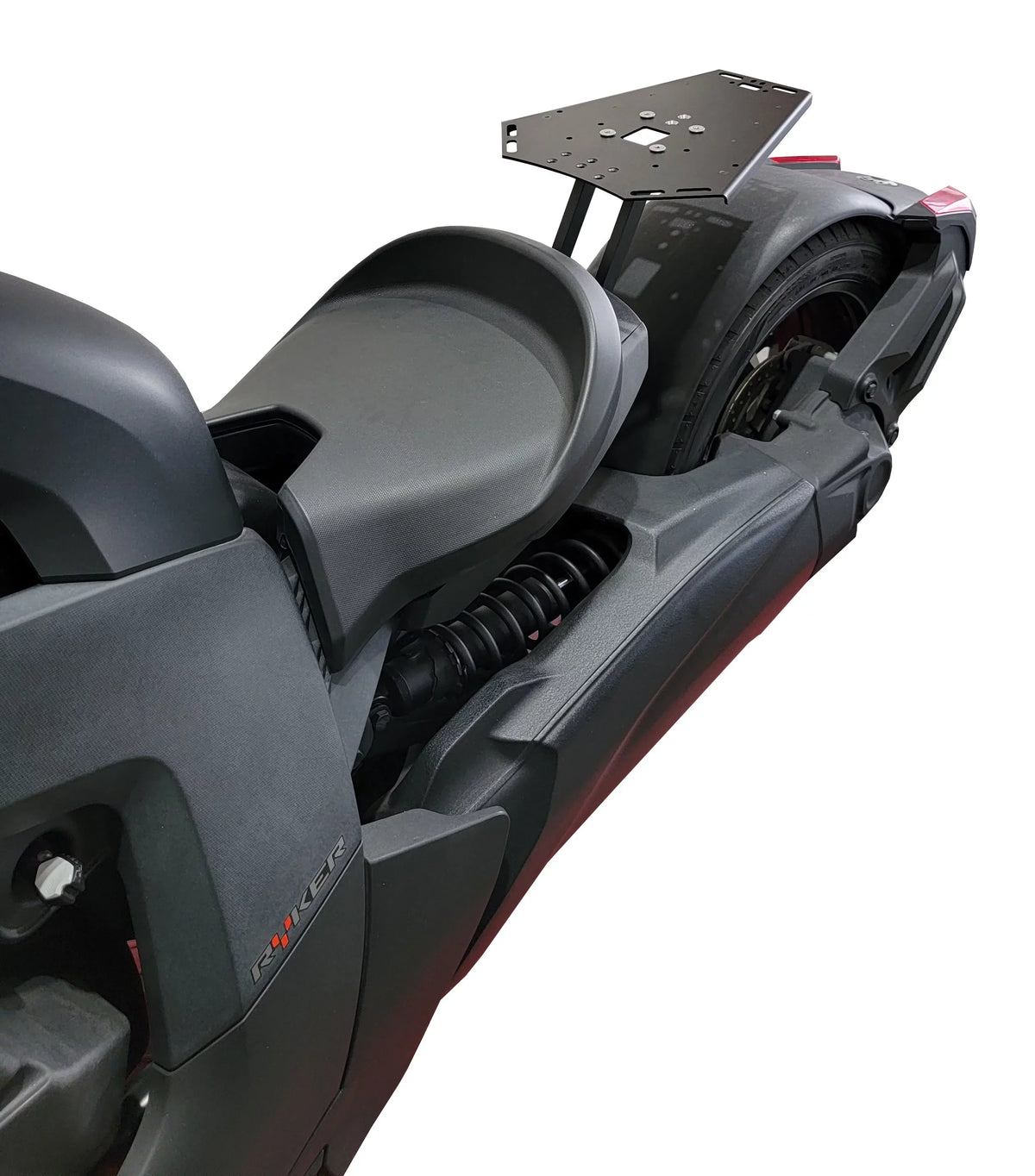 MOUNT Rack Can Luggage Ryker NEEDED. Black Shad NO MAX installed Kit Large Cases Am