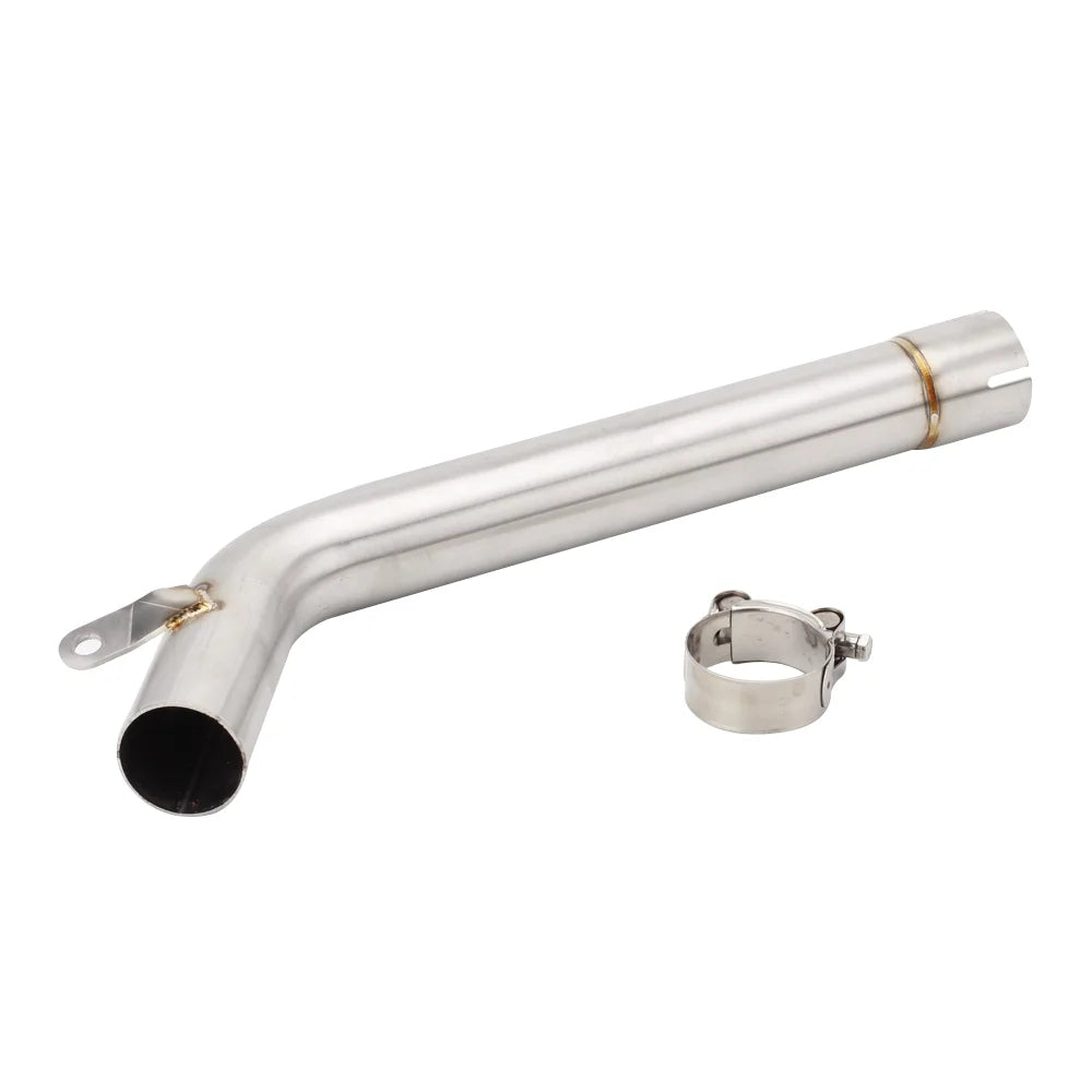 Pipe Link For 2004-2009 Motorcycle FZ6 FAZER Yamaha Middle S2 Muffler Exhaust XLYWKJ Pipe, 1-Set